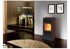 Edilkamin Piro 2 Plus Σόμπα Pellet 9,2kW Μπορντό