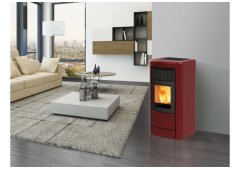 Edilkamin Layma Evo Σόμπα Pellet 14,8kW Μπορντό