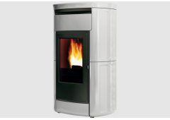 Edilkamin Kira Evo Σόμπα Pellet Αερόθερμη 14.8kW Κεραμική