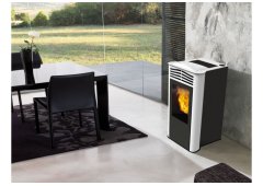 Edilkamin Ten 2 Plus Σόμπα Pellet 13kW Λευκό