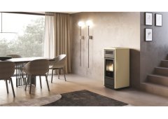 Edilkamin Milla H 15 Up Σόμπα Pellet Καλοριφέρ 15,3kW Κεραμική