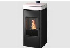 Edilkamin Yana Plus Flex Σόμπα Pellet Αερόθερμη 9,2kW Καπάκι Κεραμικό