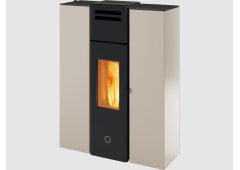 Edilkamin EK63 Cell 80+ Σόμπα Pellet 7,7kW Ατσάλινη