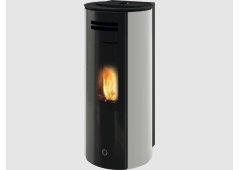 Edilkamin EK63 Spy 110+ Σόμπα Pellet 10.5kW Φυσικής Ροής Γυάλινη