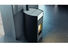 Edilkamin Myrna Q Σόμπα Pellet Αερόθερμη 10kW Κεραμική