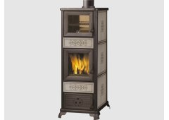 Edilkamin EK63 Decor C Evo Ξυλόσομπα 7,2kW Κεραμική