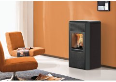 Edilkamin Point Plus Σόμπα Pellet 8kW Γκρι