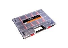 Neo Tools Ταμπακιέρα Εργαλείων με Ρυθμιζόμενα Χωρίσματα Μαύρη 39x29x6.5εκ.