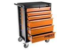 Neo Tools Τροχήλατος Μεταλλικός Εργαλειοφόρος με 6 Συρτάρια Π68xΒ46xΥ103εκ. 84-221