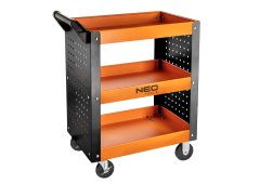 Neo Tools Τροχήλατος Μεταλλικός Εργαλειοφόρος 3 Θέσεων Π63xΒ39xΥ81εκ.