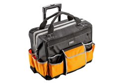Neo Tools 84-302 Τσάντα Εργαλείων Χειρός Τροχήλατη Πορτοκαλί Μ46xΠ31xΥ40.5εκ.