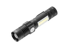 Neo Tools Επαναφορτιζόμενος Φακός LED Διπλής Λειτουργίας με Μέγιστη Φωτεινότητα 800lm