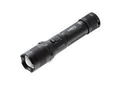 Neo Tools Επαναφορτιζόμενος Φακός LED με Μέγιστη Φωτεινότητα 1000lm Osram P9