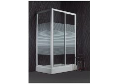 Sanitec Α-913 Ν Ντουζιέρα 120x80 Ακρυλική Ορθογώνια