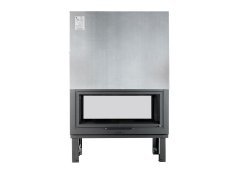 Χυτήρια Μισαηλίδη T-115 Ενεργειακό Τζάκι Ξύλου 28kW Διαμπερές με Συρόμενη Ανοιγόμενη Πόρτα