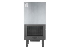 Χυτήρια Μισαηλίδη T-75 Ορθογώνιο Ενεργειακό Τζάκι Ξύλου 14.5kW Ίσιο Χωρίς Πόρτα