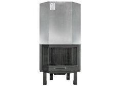 Χυτήρια Μισαηλίδη T-80 Ενεργειακό Τζάκι Ξύλου 15.4kW Πρισματικό με Ανοιγόμενη Πόρτα