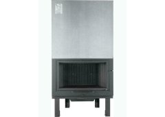 Χυτήρια Μισαηλίδη T-90 Ενεργειακό Τζάκι Ξύλου 15.2kW Ίσιο με Συρόμενη Ανοιγόμενη Πόρτα