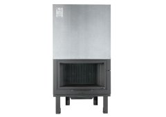 Χυτήρια Μισαηλίδη T-90 Ενεργειακό Τζάκι Ξύλου 15.2kW Ίσιο με Ανοιγόμενη Πόρτα