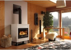 Ξυλόσομπα Palazzetti Elsa Star Con Accumulo Ceramica