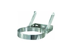 Airduct Hellas Στήριγμα Ενισχυμένο Ρυθμιζόμενο Δύο Αντηρίδες Σωλήνας Καπνοδόχου Ανοξείδωτου Φ250-300