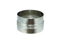 Airduct Hellas Γαλβανιζέ Συστολική/Απλή Μούφα Φ125 0.5mm