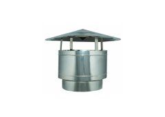 Airduct Hellas Ανοξείδωτο Καπέλο Καμινάδας Αντιανεμικό Κινέζικο Φ130