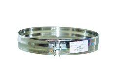 Airduct Hellas Ανοξείδωτος Σφικτήρας Σύσφιξης Σωλήνας Καπνοδόχου Διπλού Τοιχώματος Φ100-150