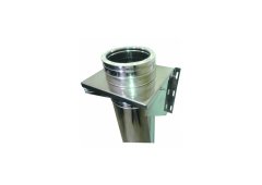 Airduct Hellas Τριγωνική Βάση Τοίχου Ρυθμιζόμενη Φ350 0,5mm