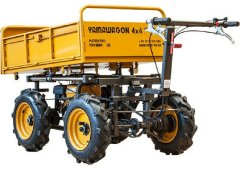 Yamastik Οχήμα Μεταφοράς 4x4 Yamawagon ΑΚ-012 για Φορτίο Βάρους έως 400kg σε Κίτρινο Χρώμα