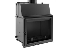 Kratki Amelia PW 30 W Ενεργειακό Τζάκι Ξύλου Καλοριφέρ 28kW Ίσιο Ανοιγόμενη Πόρτα Κλειστού Δοχείου