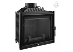 Kratki Antek Deco Ενεργειακό Τζάκι Ξύλου 10kW Ίσιο με Ανοιγόμενη Πόρτα