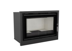 Kratki Arke/80 Ενεργειακό Τζάκι Κασέτα Ξύλου Αεραγωγών 12kW Ίσιο με Ανοιγόμενη Πόρτα