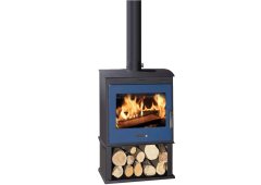 Syrios Stadio WB Χαλύβδινη Ξυλόσομπα 17kW Μπλε