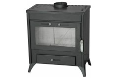 Agorastos ΣΑ-1400 Χαλύβδινη Ξυλόσομπα 16.5kW Μαύρη