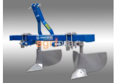 Agrimac Αυλακωτήρας διπλός βαρέως τύπου ρυθμιζόμενος BA2