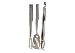 Bormann BBQ1007 Σετ Εργαλείων BBQ με Σπάτουλα, Πιρούνα και Τσιμπίδα