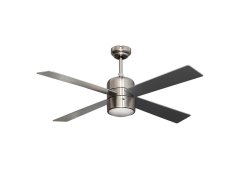 Bormann Elite BFN6110 Ανεμιστήρας Οροφής 120cm με Φως και Τηλεχειριστήριο Ασημί