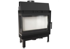 Kratki Blanka 670 570 L BS Ενεργειακό Τζάκι Ξύλου 11kW Αριστερή Γωνία με Πόρτα Ανοιγόμενη