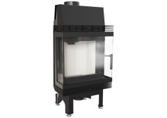 Kratki Blanka LP BS Ενεργειακό Τζάκι Ξύλου 8kW Τρίπλευρο με Ανοιγόμενη Πόρτα