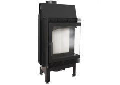 Kratki Blanka P BS Ενεργειακό Τζάκι Ξύλου 8kW Δεξιά Γωνία με Πόρτα Ανοιγόμενη