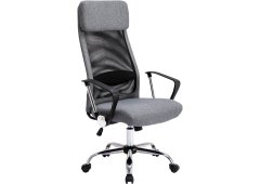 Bormann Καρέκλα Γραφείου με Ανάκλιση BSF1820 Γκρι