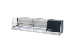 Icetech Βιτρίνα Συντήρησης Επιτραπέζια με Χωρητικότητα 6x1/3 GN 145x39x36cm Case 145 6T