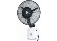 Human DB-26CF08-RC Επαγγελματικός Ανεμιστήρας Τοίχου Υδρονέφωσης 260W Διαμέτρου 65cm