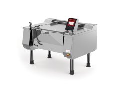 Firex DBRE110 V1 Ανακλινόμενη χύτρα ταχύτητας με ανύψωση καλαθιού και άμεση θέρμανση ηλεκτρική 110L