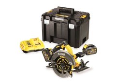 Δισκοπρίονο φορητό Dewalt 54V XR FLEXVOLT 190mm με καθαρή κοπή 67mm (2x6.0Ah) DCS575T2