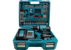 Makita Δράπανο DHP453FX12 18v Combi με 1 x 3,0Ah μπαταρία, φορτιστή και αξεσουάρ