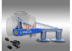 Agrimac Χορτοκοπτικό 2 δίσκων DX125