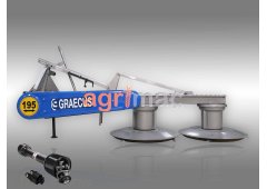 Agrimac Χορτοκοπτικό 2 δίσκων DX195