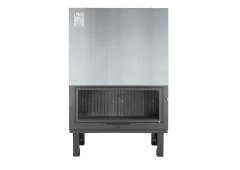 Χυτήρια Μισαηλίδη Eco T-115 Ενεργειακό Τζάκι Ξύλου 28.2kW Ίσιο με Συρόμενη Ανοιγόμενη Πόρτα